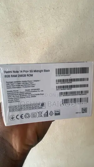 New Xiaomi Redmi Note 14 Pro 256 GB Red