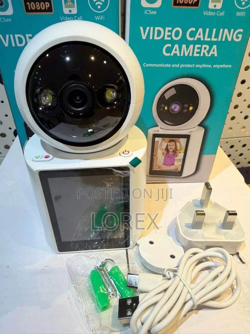 Alpha Wifi Camara Video Calling Camara 4mp Auto Human Tracking