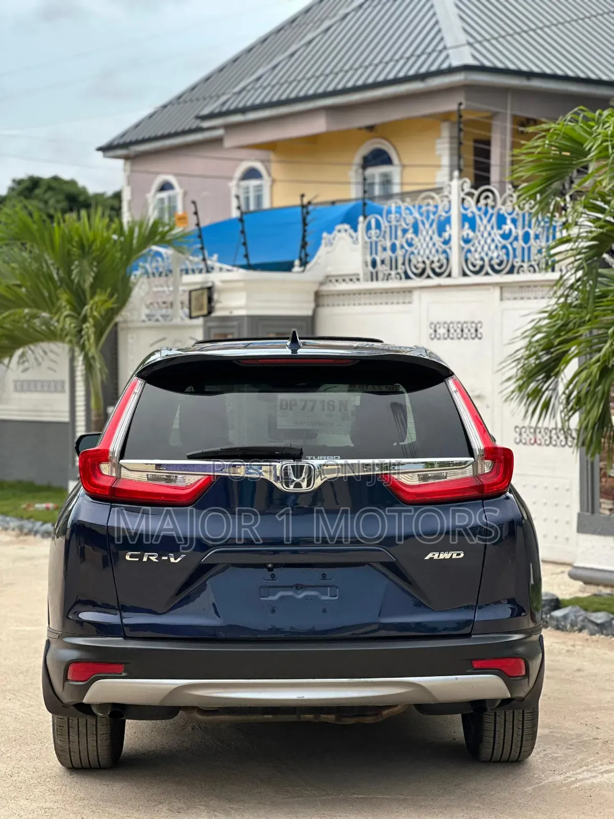 Honda CR-V EX-L AWD 2018 Blue