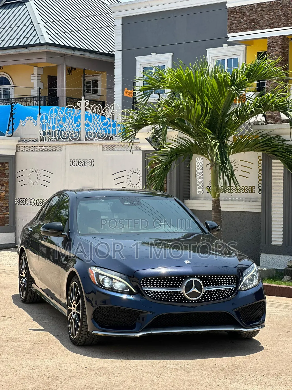 Mercedes-Benz C43 4Matic Coupe AWD (3.0L V6 9AM) 2017 Blue