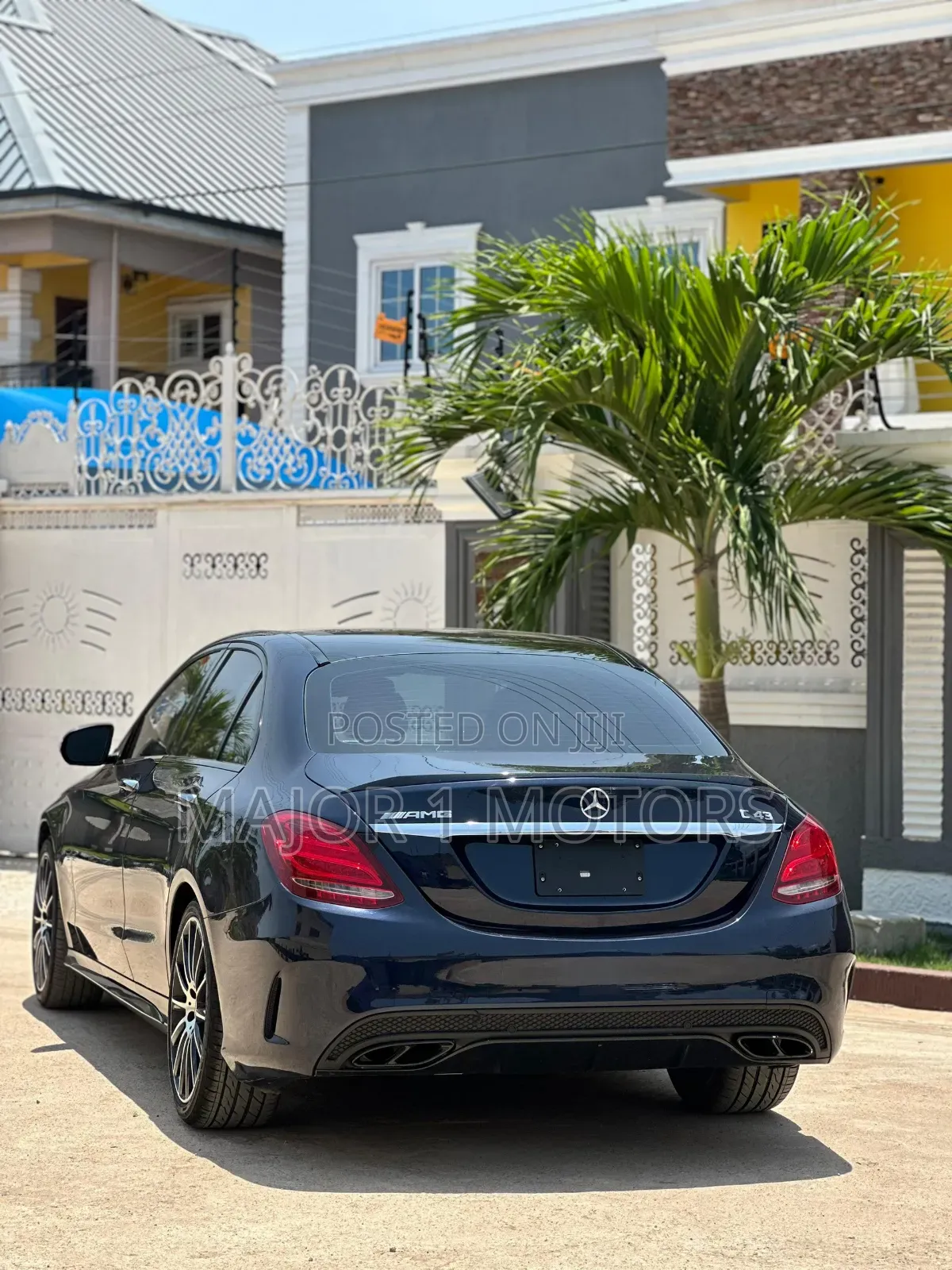 Mercedes-Benz C43 4Matic Coupe AWD (3.0L V6 9AM) 2017 Blue