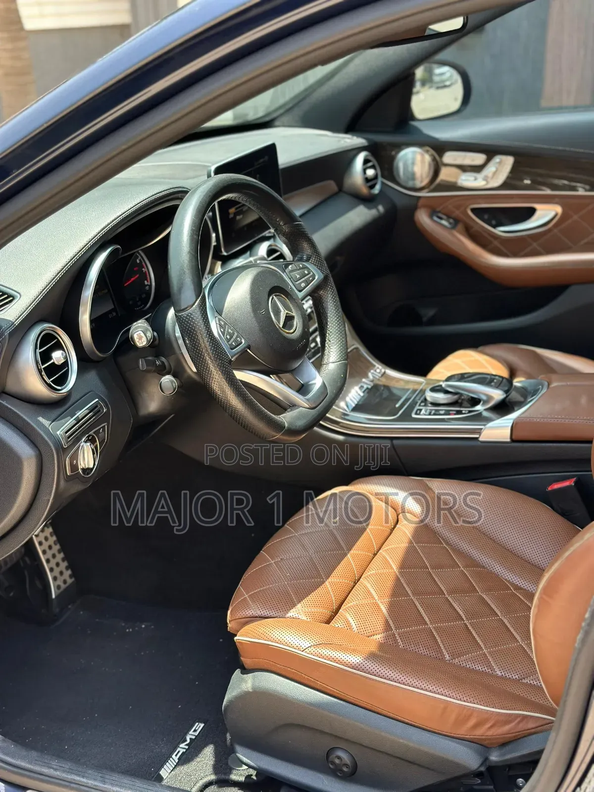 Mercedes-Benz C43 4Matic Coupe AWD (3.0L V6 9AM) 2017 Blue