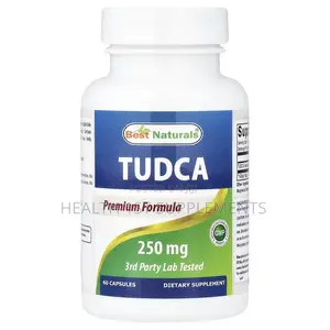 Tudca (250mg Per Cap), Liver Gall Bladder Kidney Gut Health, 60 Caps