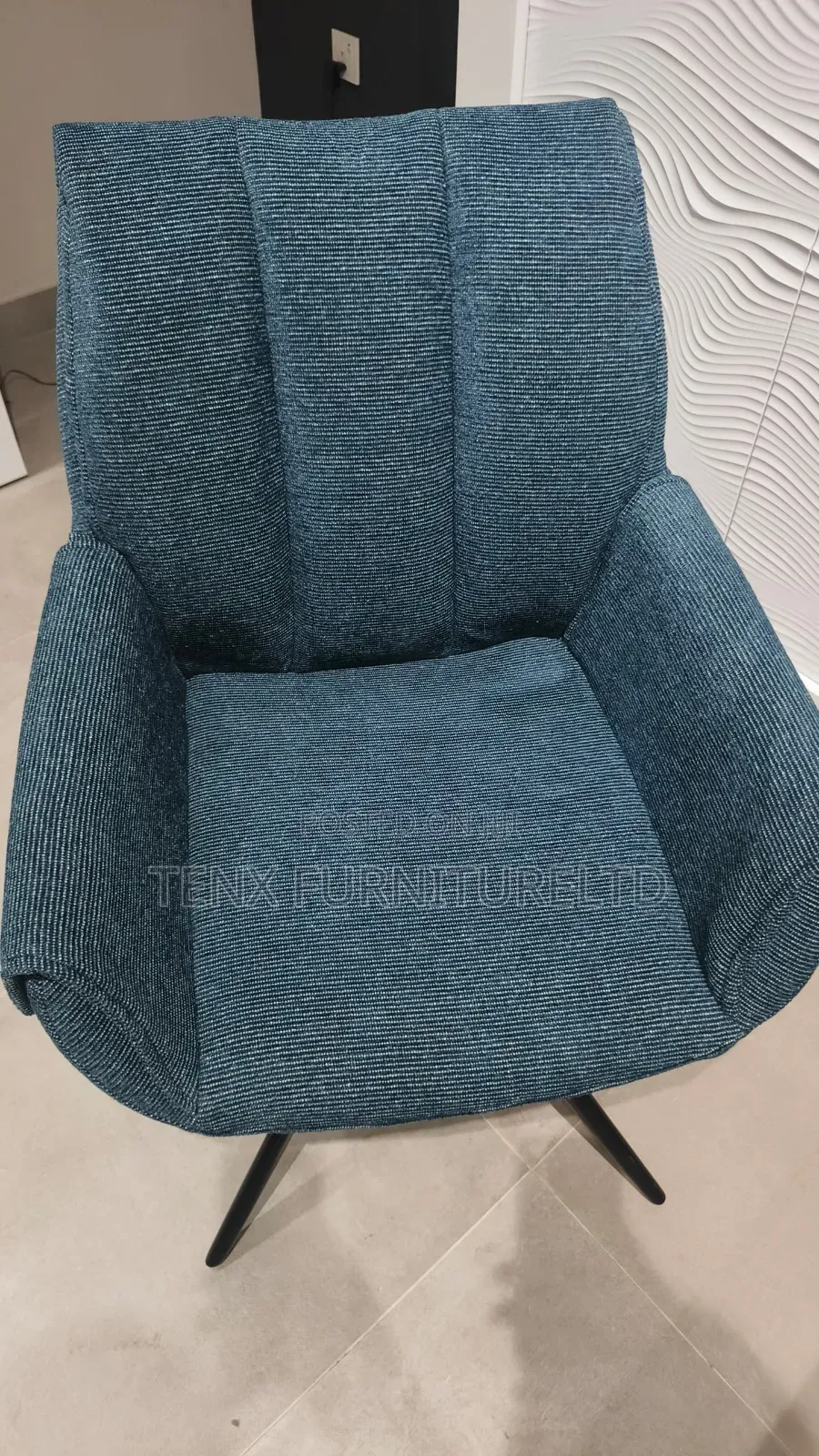 Dining Chair (Swivel)Blue