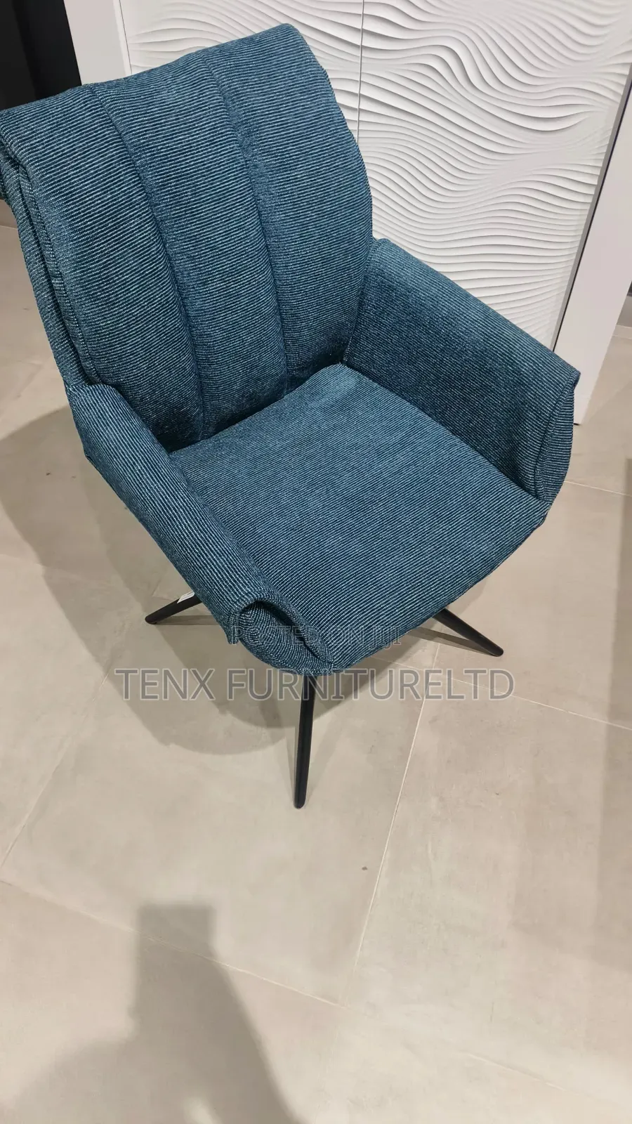Dining Chair (Swivel)Blue