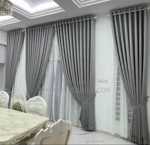 Elegant Blackout Curtains 300ghc a Pair ( Note: Voile Is Sold Separate