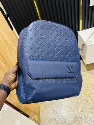 Quality Pure Leather Louis Vuitton Backpack.