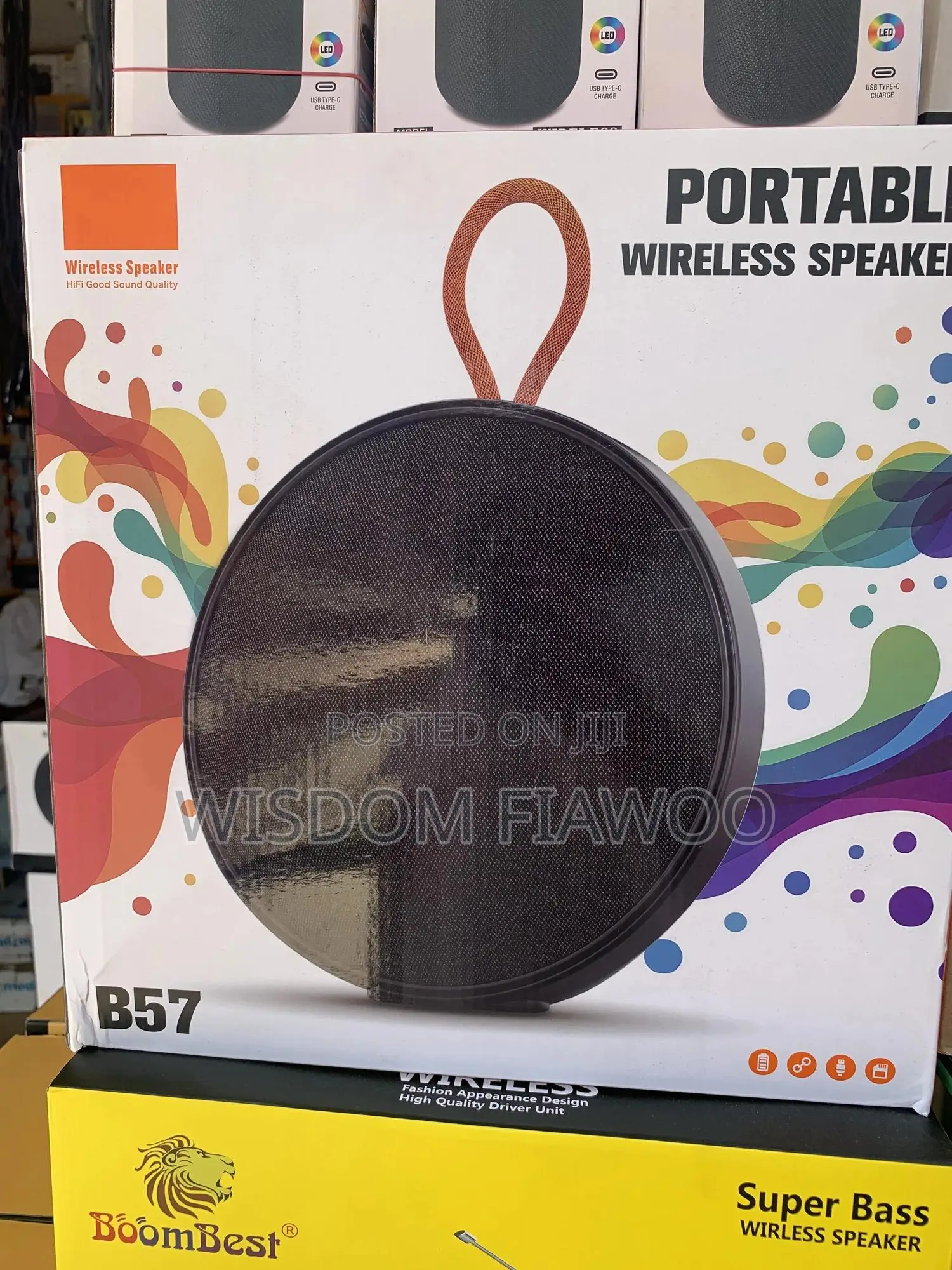 B57 Bluetooth Speaker (Heavy Bass)