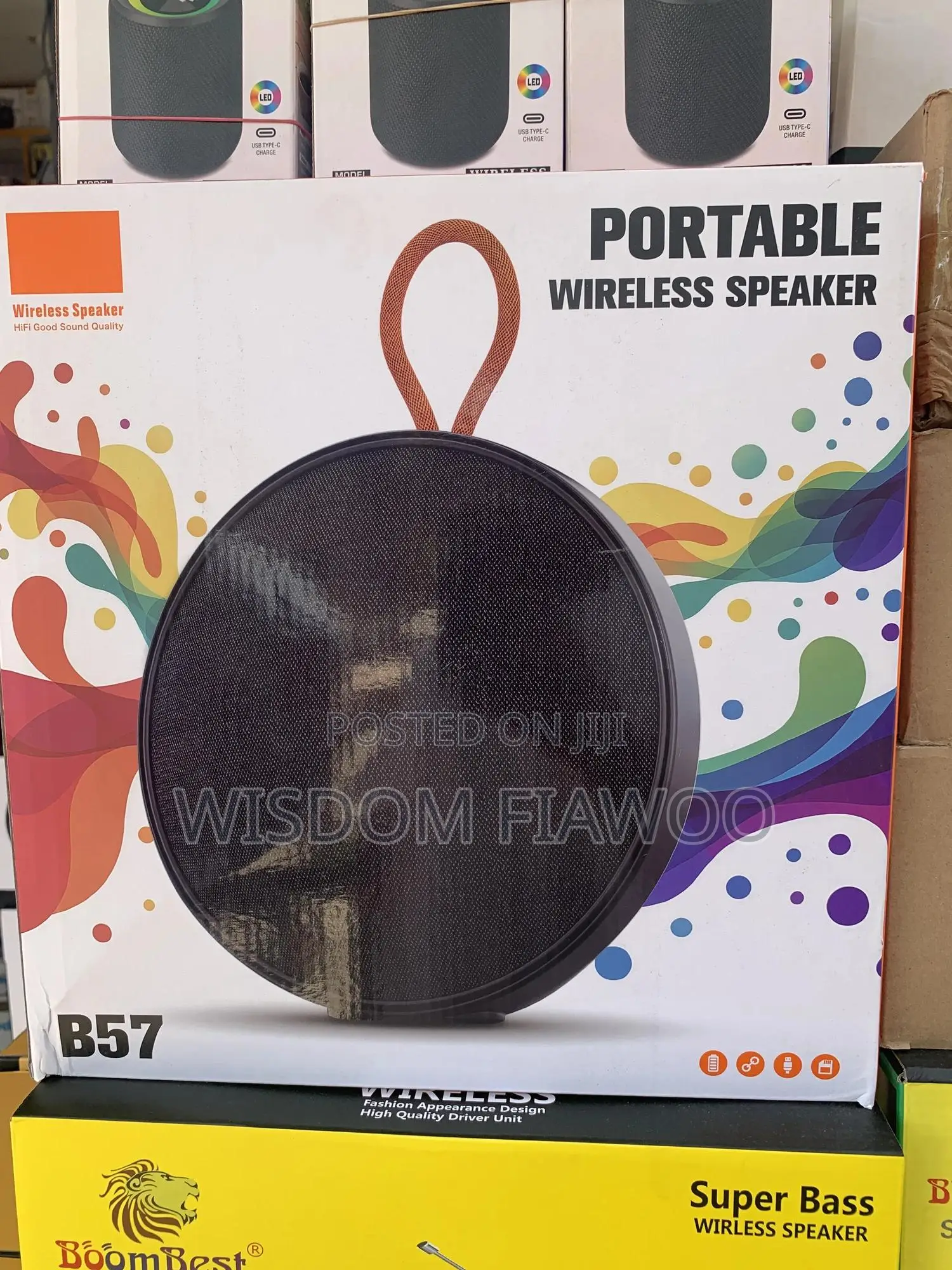 B57 Bluetooth Speaker (Heavy Bass)