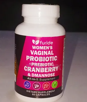 Furide Women's Vaginal Probiotic + Prebiotic, Cranberry & D-mannose