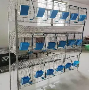 Battery Cages for Rabbits(18 Rooms)