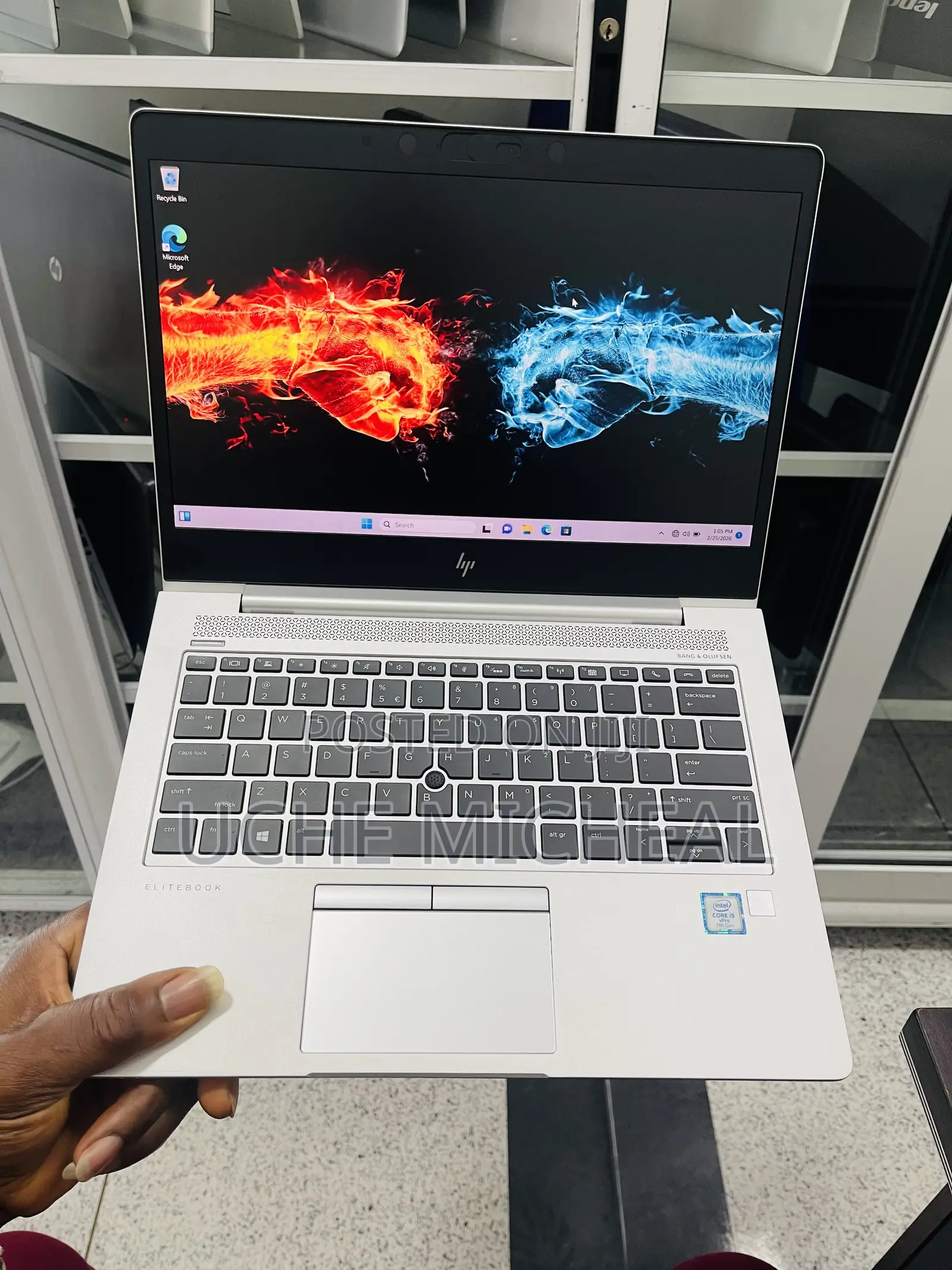 Laptop HP EliteBook 830 G5 8GB Intel Core i5 SSD 256GB