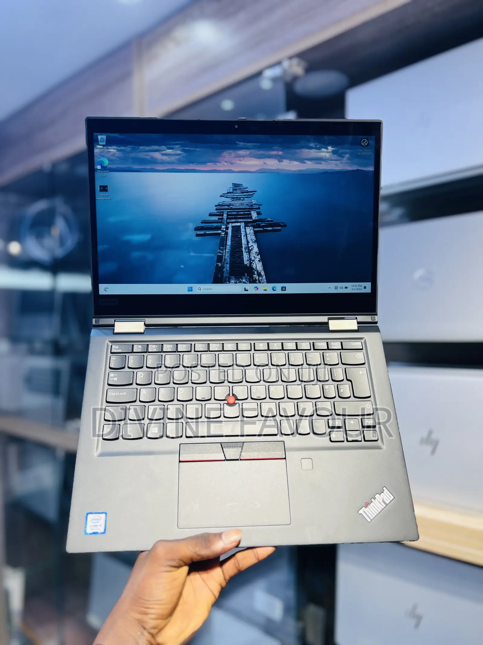 Laptop Lenovo ThinkPad X390 Yoga 8GB Intel Core i5 SSD 256GB
