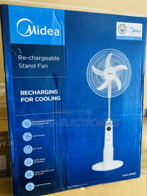 Preferably Midea 18 Inch Rechargeable Fan