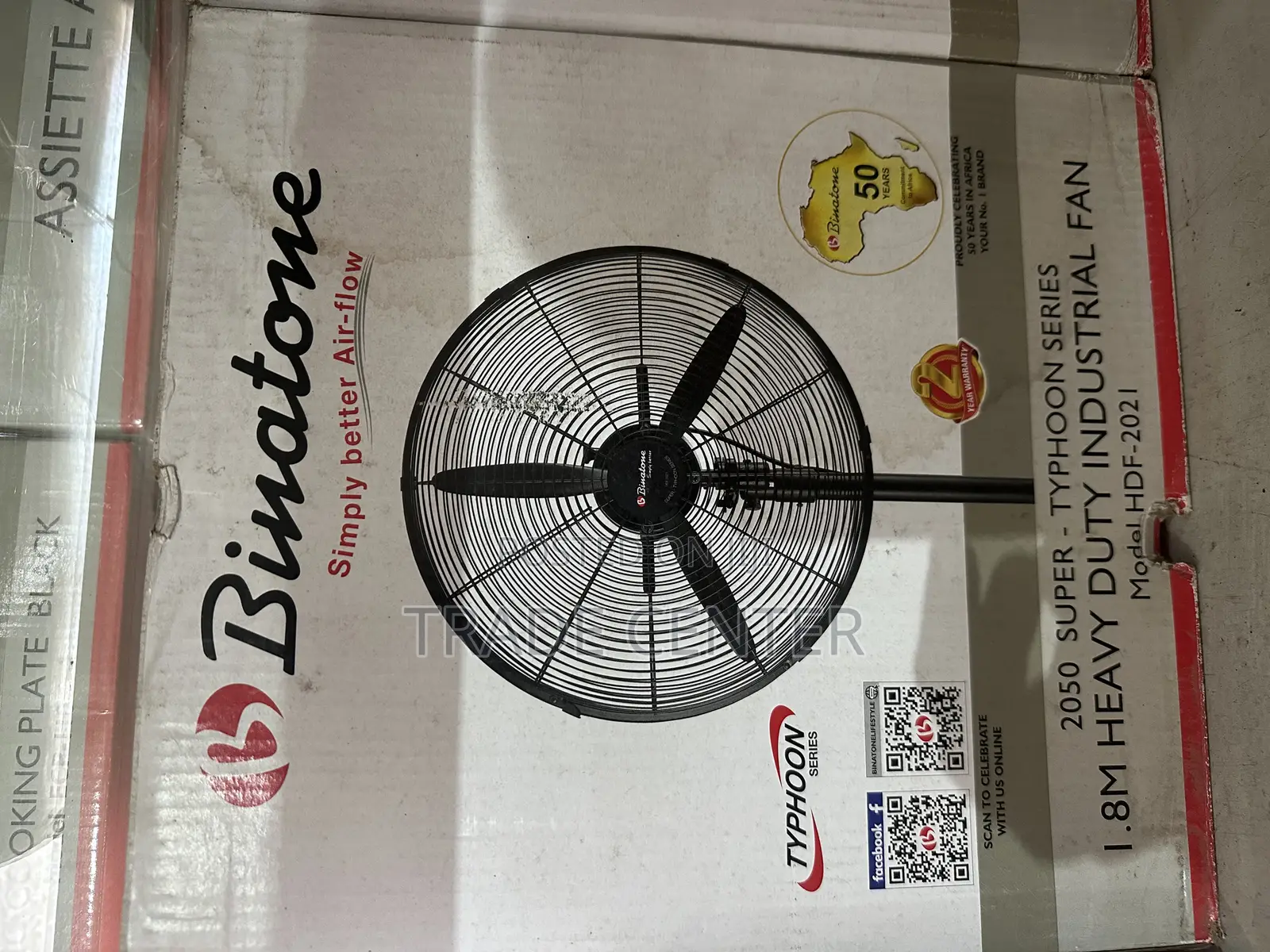 Binatone Industrial Standing Fan 20 Inches