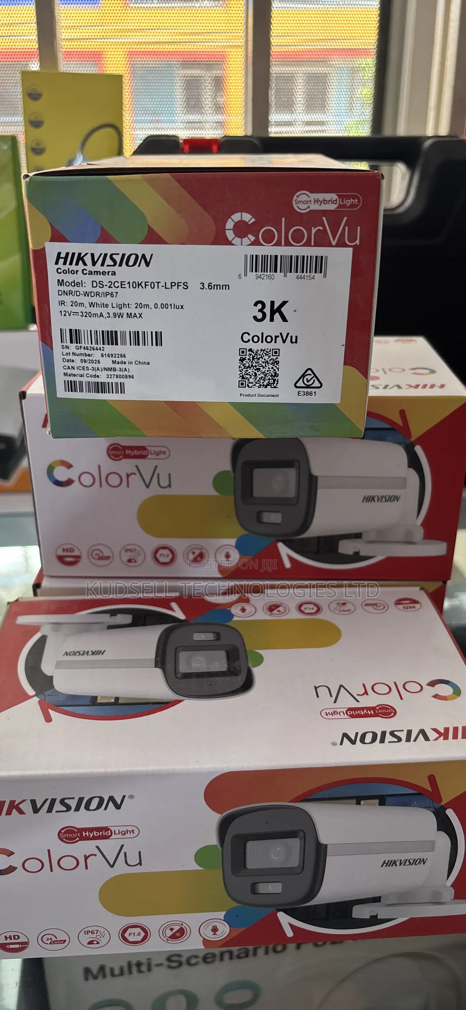 Hikvision Colorvu Camera With Audio Ds-2ce10kf0t-LPFS