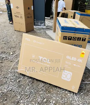 Order Adorable TCL 50” Qled Smart Satellite Android Tv(2025 Model)