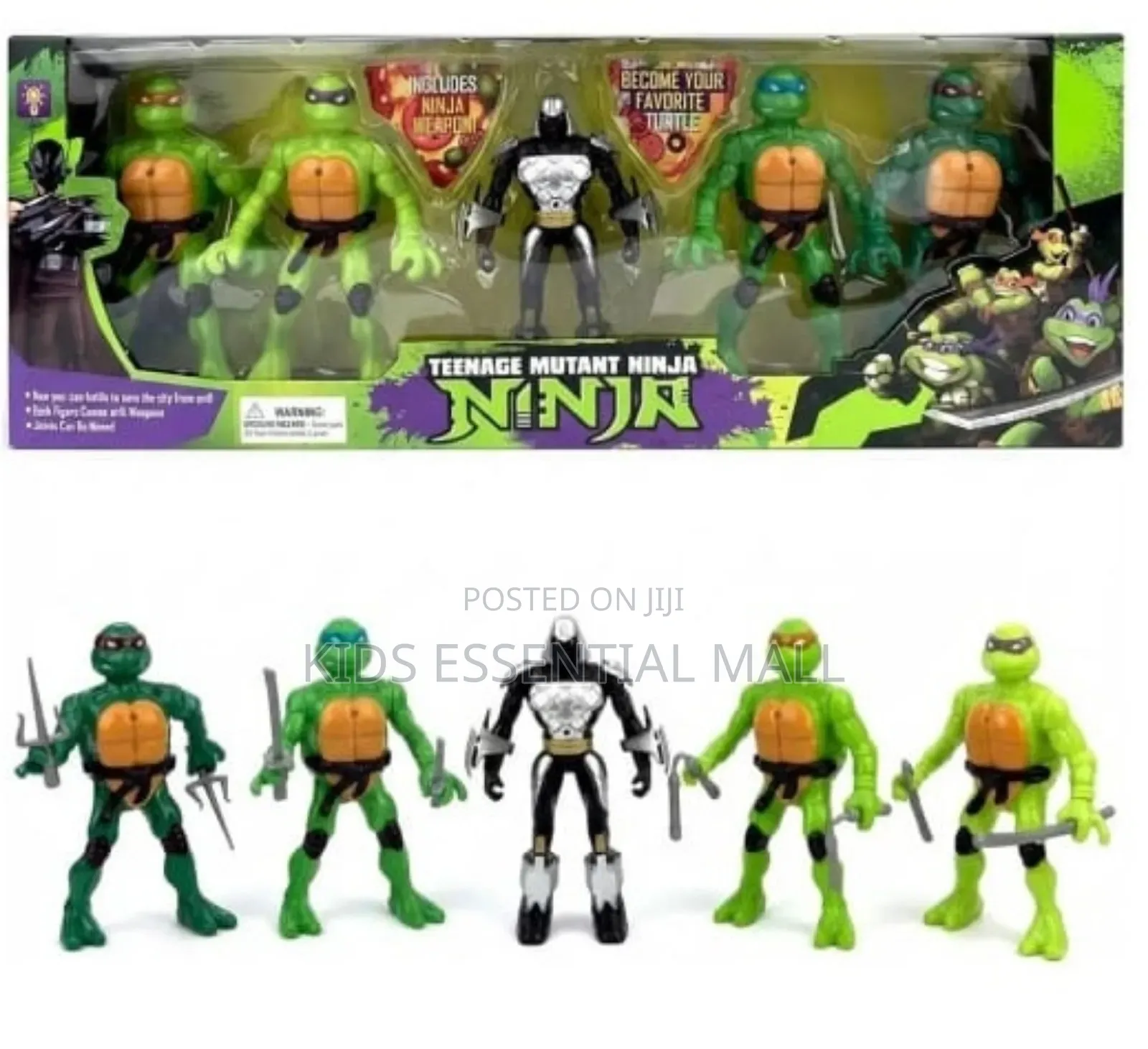 Teenage Mutant Ninja Turtle Actlon Figure Set