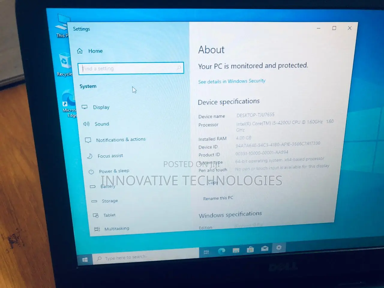 Laptop Dell Latitude 3440 4GB Intel Core i5 HDD 4T