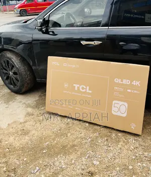 Efficient TCL 50 Qled Smart Satellite Android(2025 Model)Black