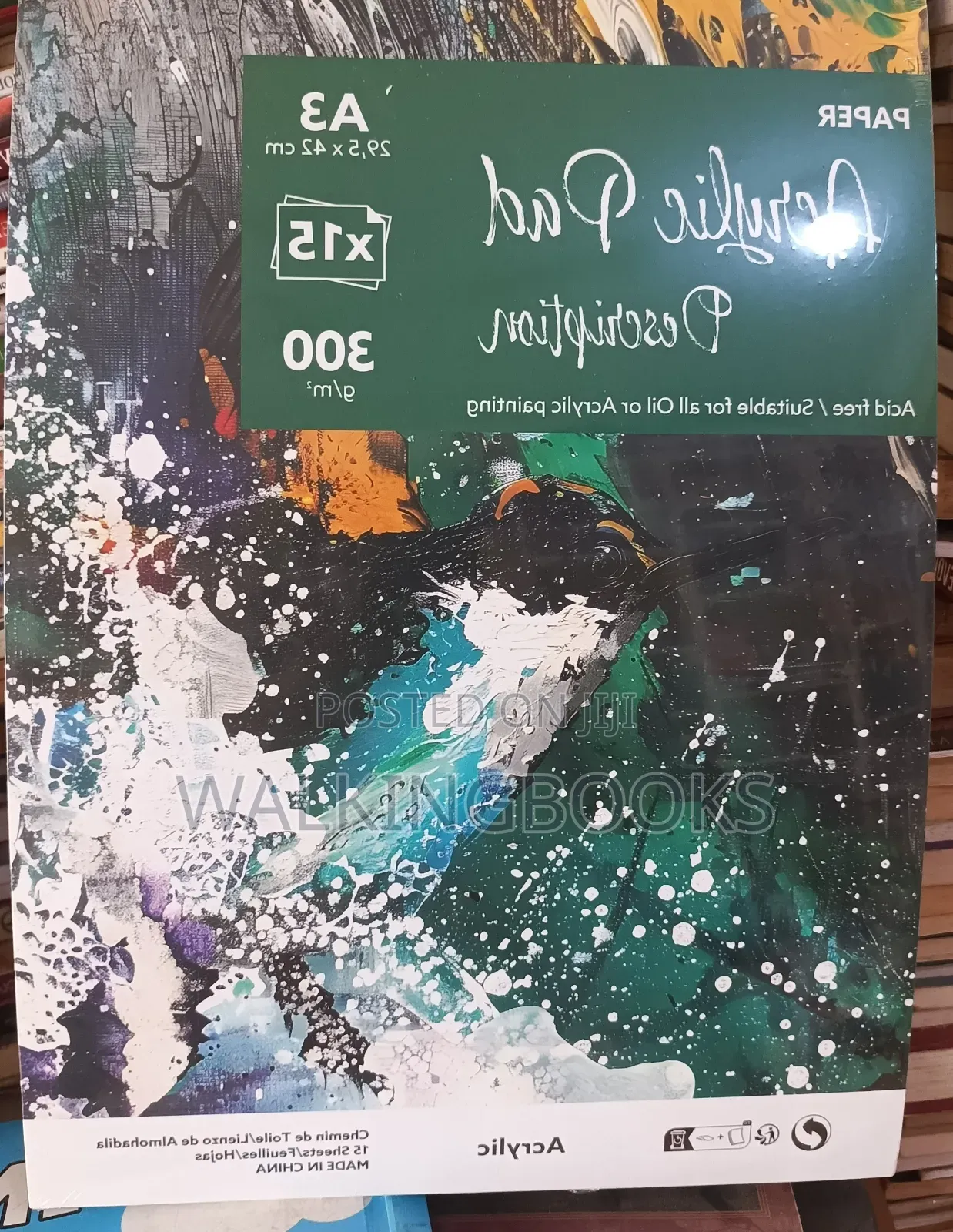 Acrylic Sketch Pad A3