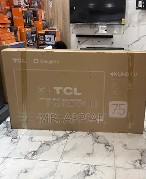 Order TCL 75 Inch Smart Screen Android Television(Black) 