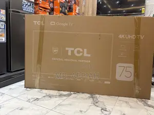 Check Out Durable TCL 75 Inch Qled Smart Screen Tv(Black)2025 Model