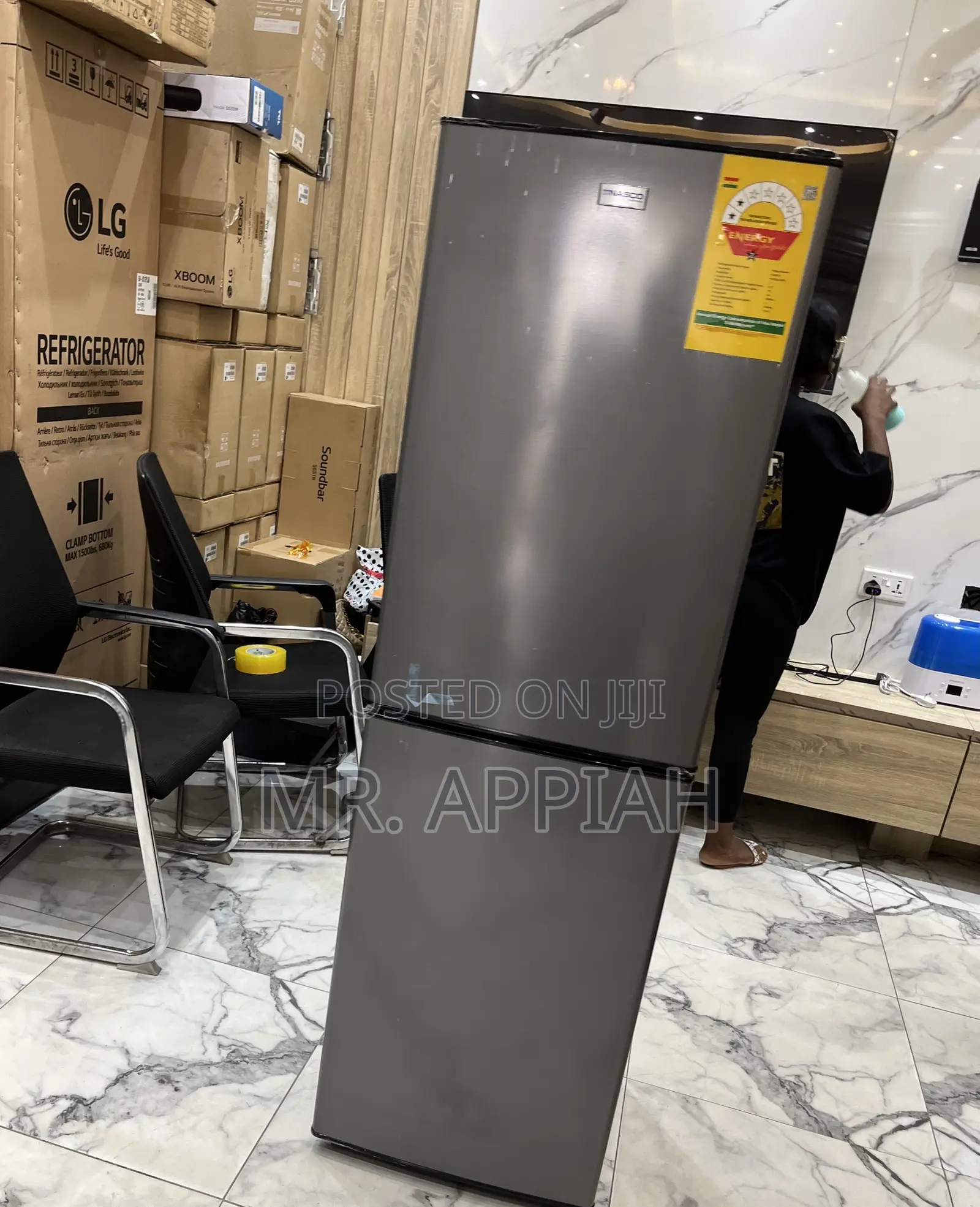 Order Adorable Nasco Nasd2-20fl Bottom Electric Fridge (Dark Gray)