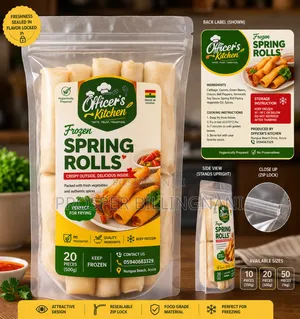 Frozen Samosas and Spring Rolls