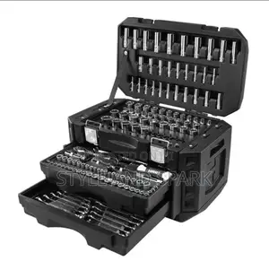 Hart 300-Piece Mechanics Tool Set, Multiple Drive, Chrome Finish