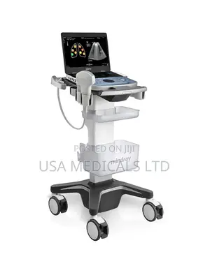 Mindray Dp10 Ultrasound Scan Machine With Probe and Trolley