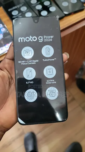 New Motorola Moto G (2024) 128 GB Gray