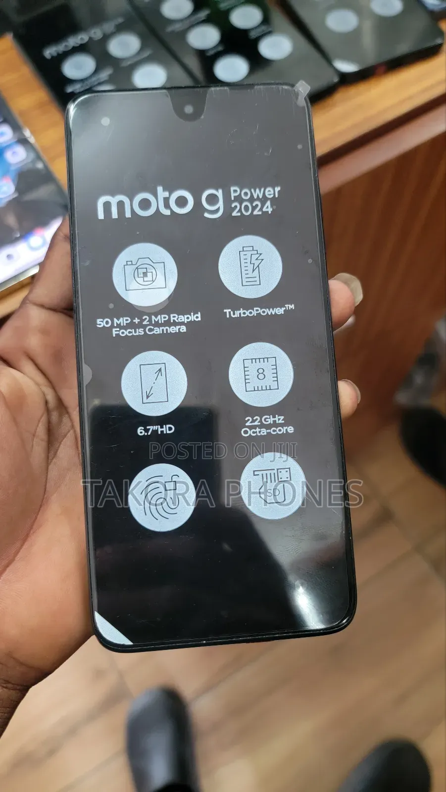 New Motorola Moto G (2024) 128 GB Gray