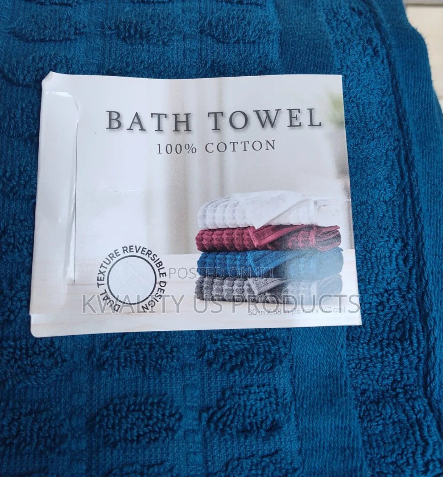 Quality Cotton Bath Towel From the Us - Large Size