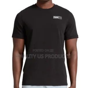 Puma Men's Short Sleeve Graphic Logo T-Shirt