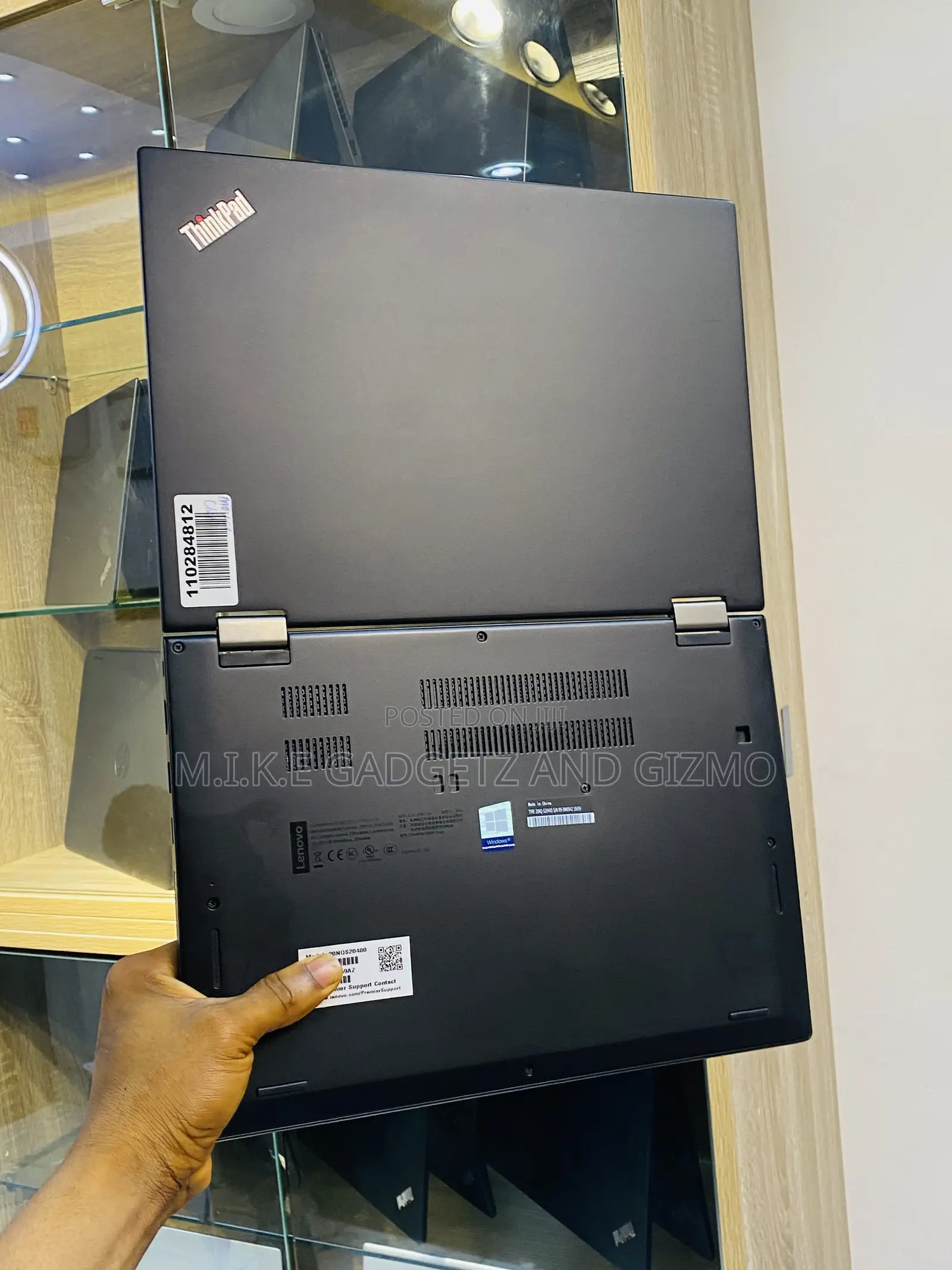 Laptop Lenovo ThinkPad X390 Yoga 8GB Intel Core i5 SSD 256GB