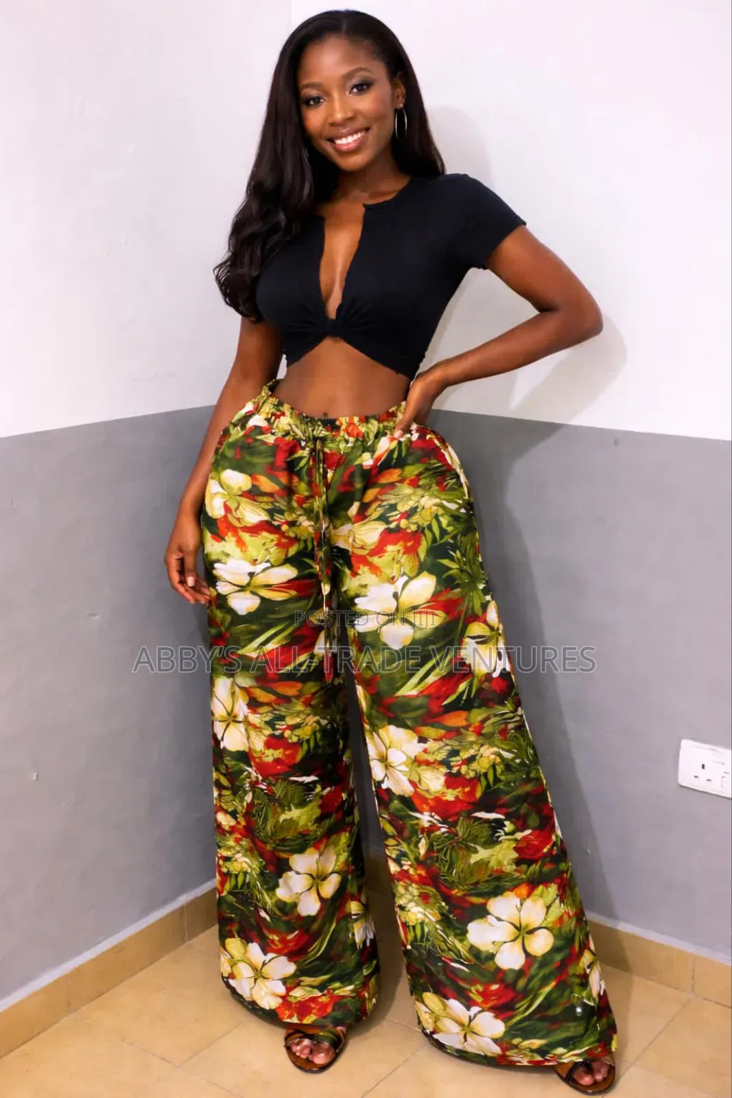 Palazzo Trousers (Free Size)