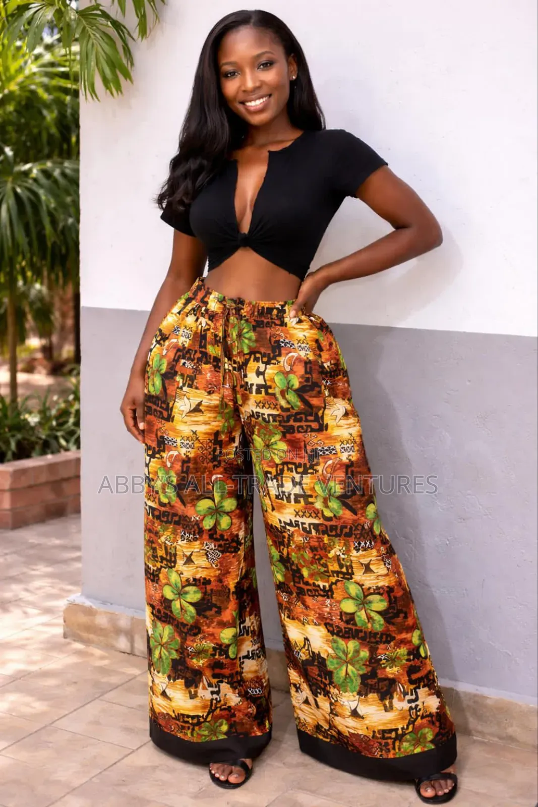 Palazzo Trousers (Free Size)