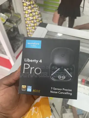 Anker Liberty 4 Pro True Wireless Noise-Cancelling Earbuds.