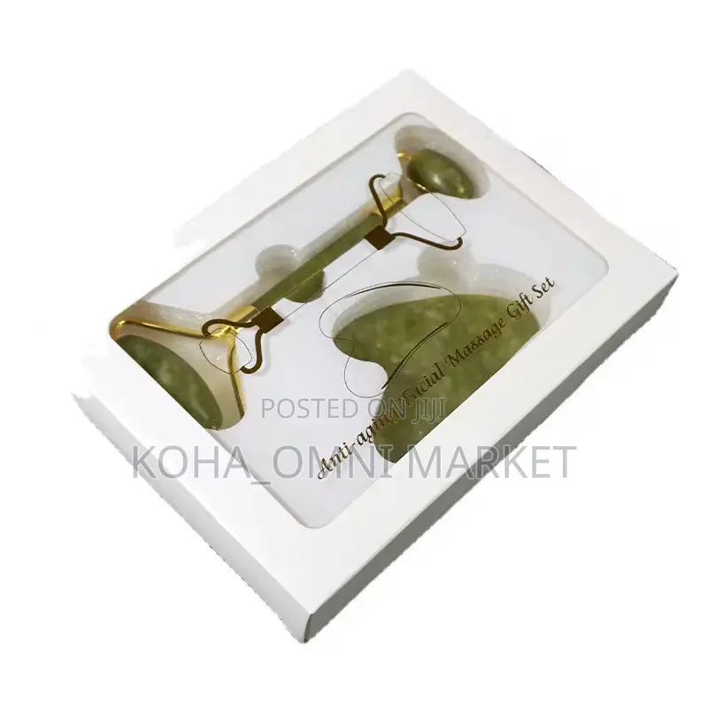 2pcs Gua Sha and Jade Roller