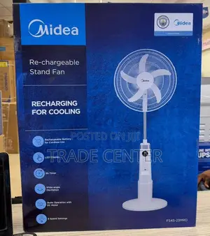 Midea Rechargeable Standing Fan 18’ Inches