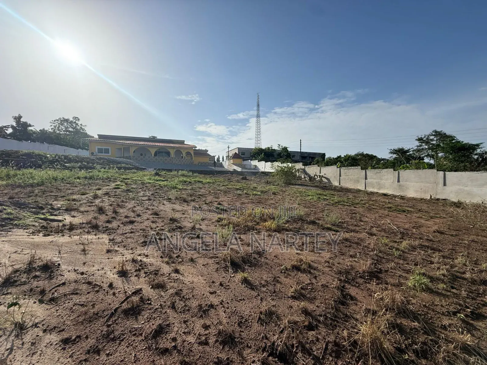 Registered Two Plots at Peduase, Close to the Police Station