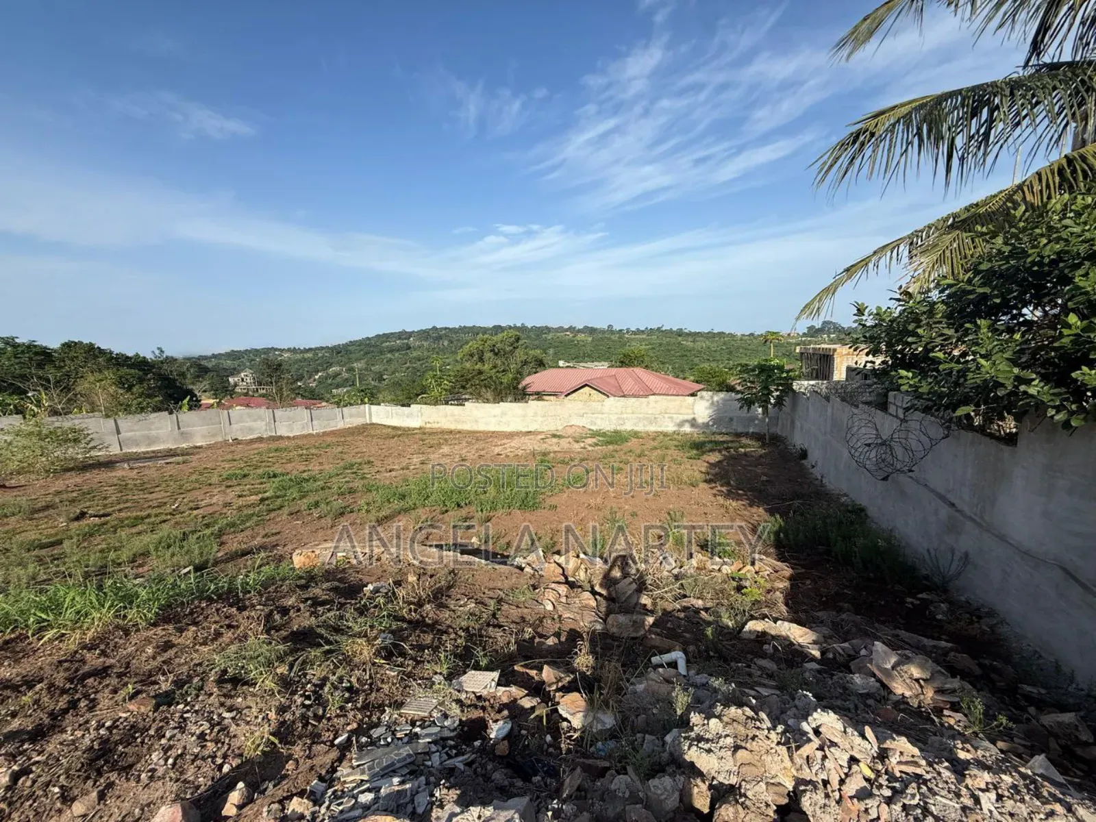 Registered Two Plots at Peduase, Close to the Police Station