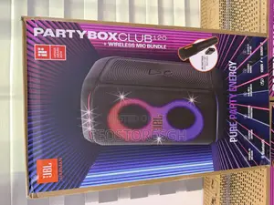 JBL Partybox Club 120 Portable Party Speaker With Wireless Microphone