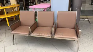 3 - Seater Heavy-Duty Office Reception Bench.