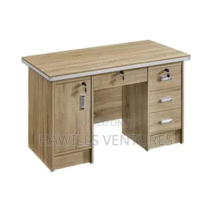 Premium Wood Study Table With Drawers Attached(130*60*75cm)