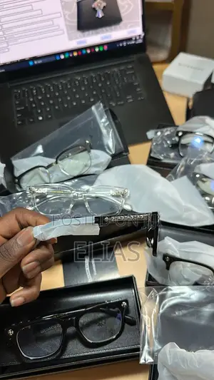 Original Chrome Hearts Glasses, With Box and Inscriptions