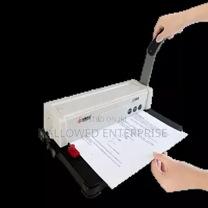 Press Strip Comb Bind Thermal Glue Manual Machine