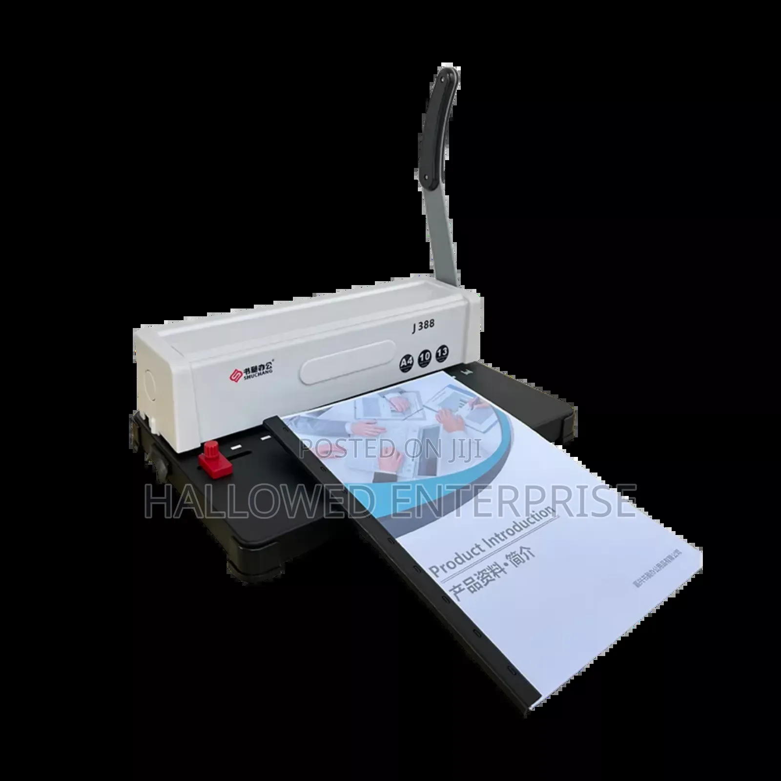 Press Strip Comb Bind Thermal Glue Manual Machine