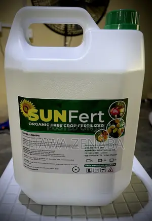 Sunfert. 2-in-1 Organic Liquid Fert for Cocoa, Cashew,Mango Tree Crops